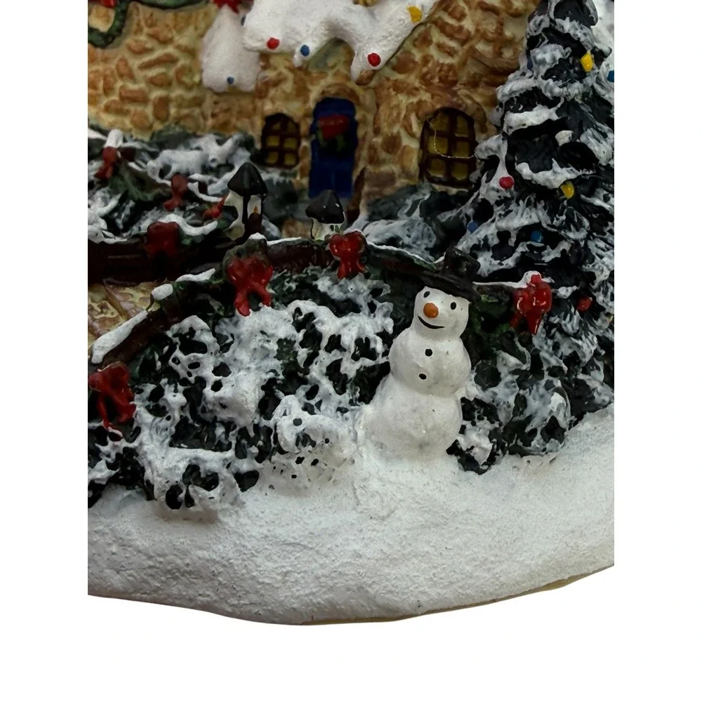 Thomas‎ Kinkade Winter Illuminations Lighted Lighthouse Christmas Ornaments Par